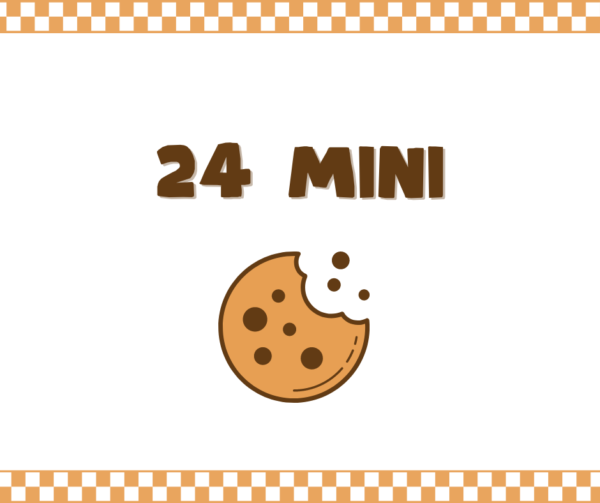 24 MINI Cookie Box